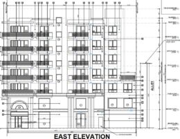11601 West Pico Boulevard East Elevation