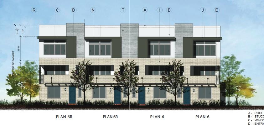 11709 Artesia Boulevard and 17212 Alburtis Avenue Elevation