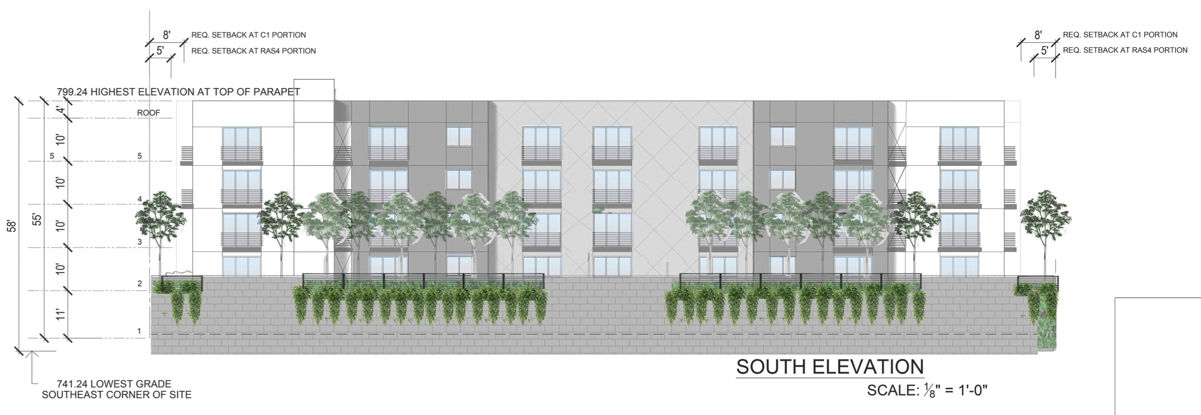 13610 Sherman Way South Elevation