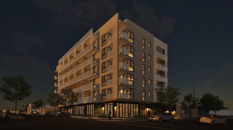 2929 Pico Boulevard Night View