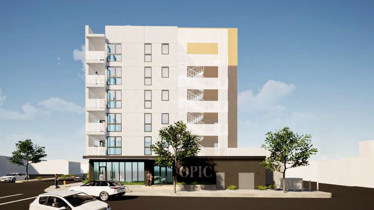 2929 Pico Boulevard Side Elevation