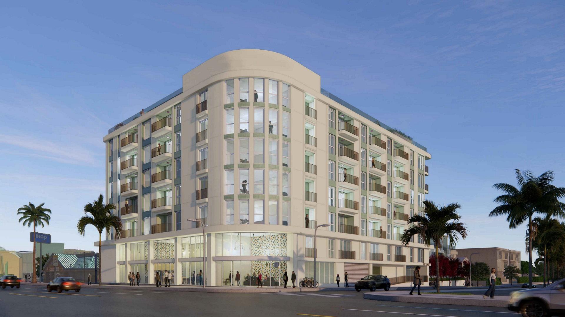 7022 West Sunset Boulevard View