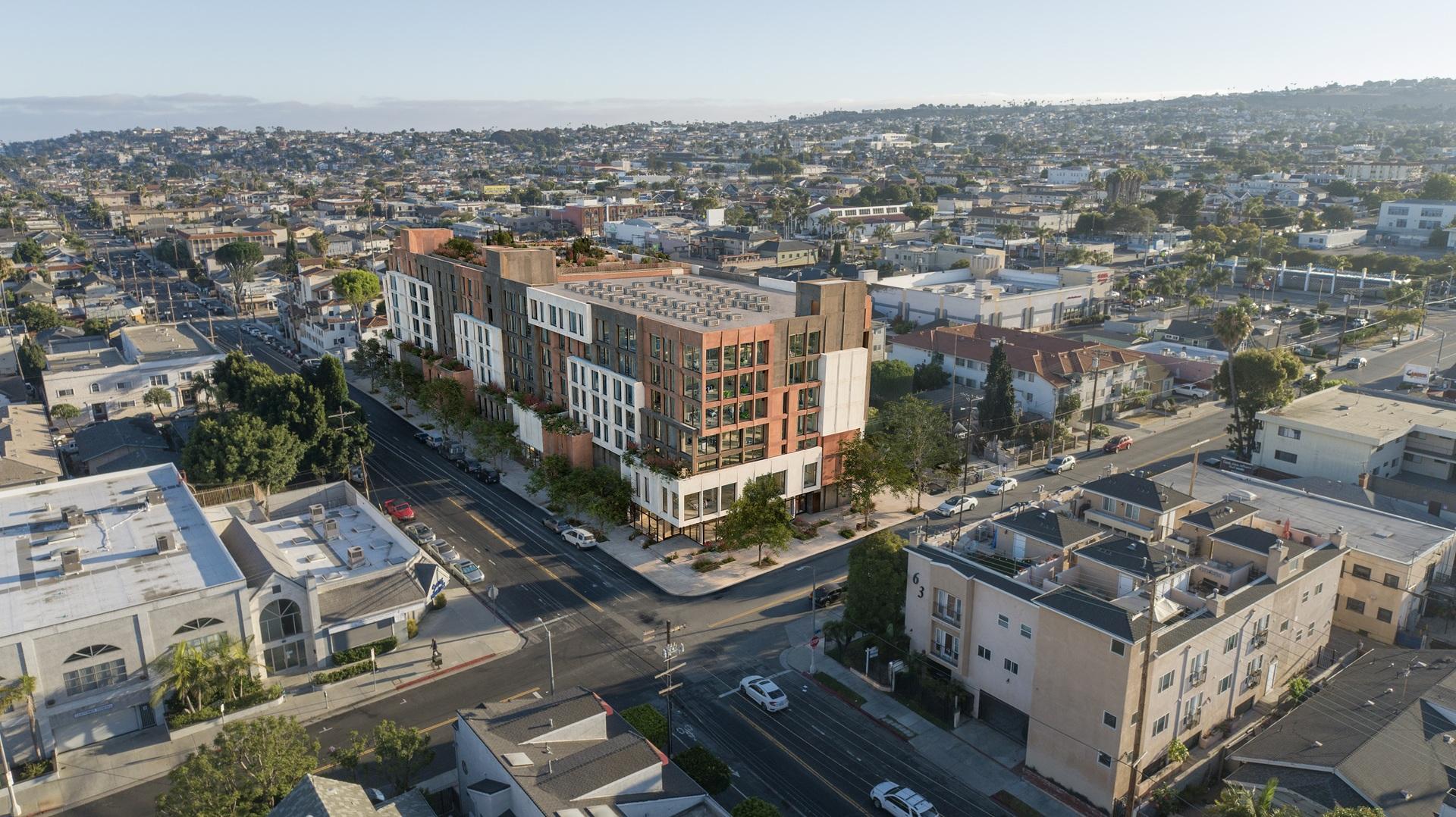 739 S. Grand Ave. Aerial