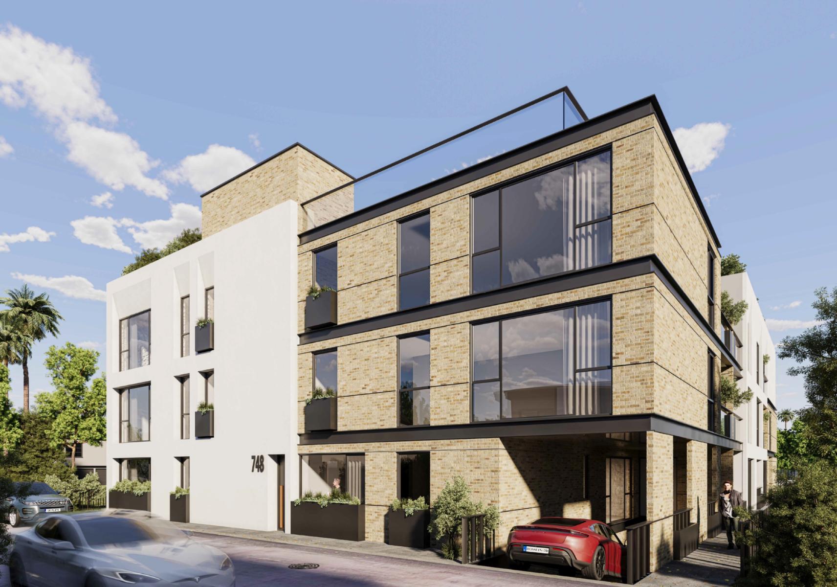 748 East Flower Avenue Facade