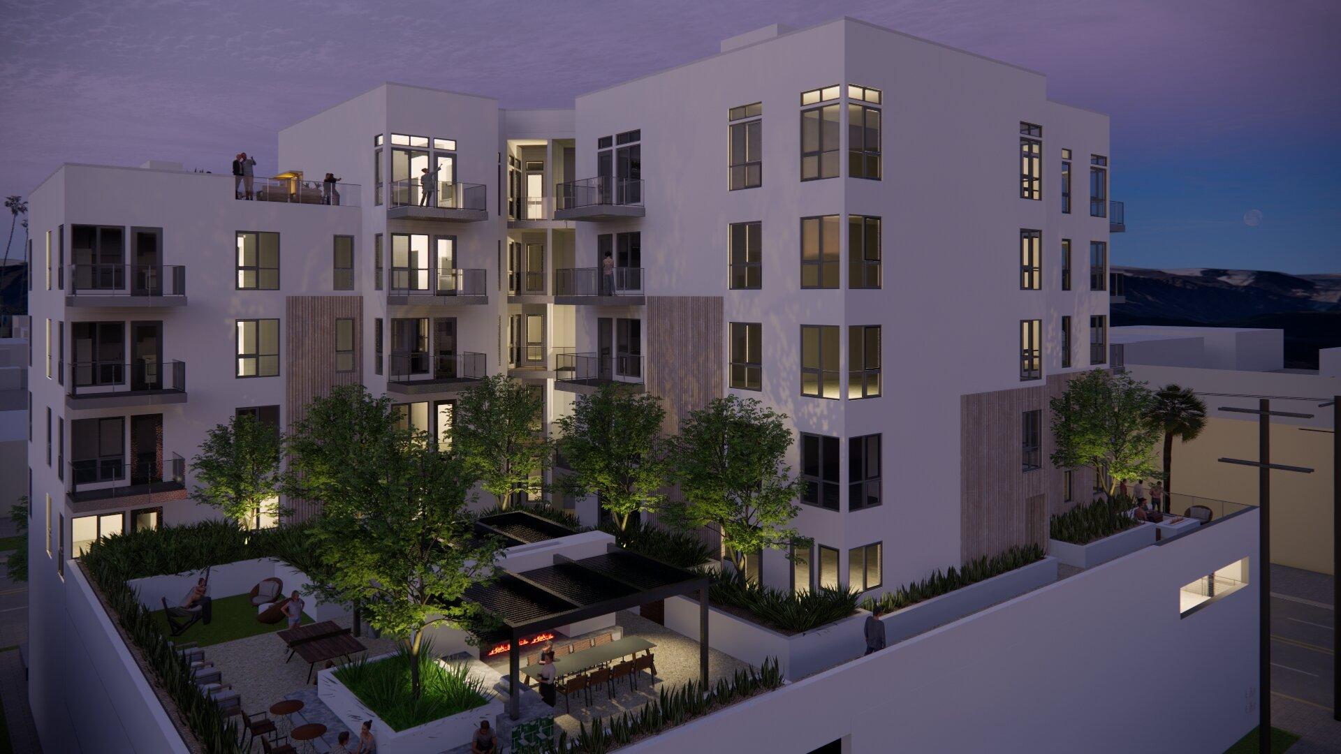 7901 Sunset Boulevard Southeast Aerial