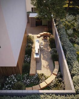 9335 Noble Avenue Rear Yard