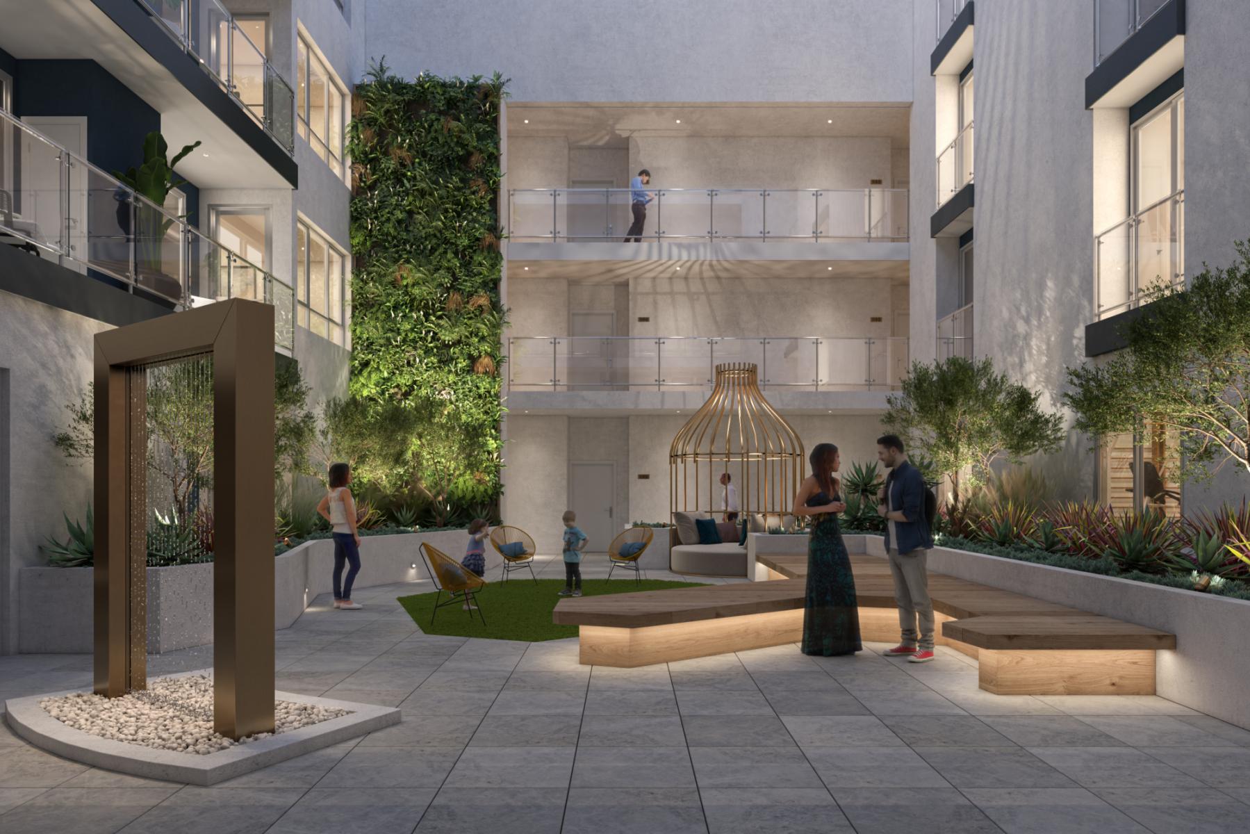 2107 South Westwood Boulevard Courtyard