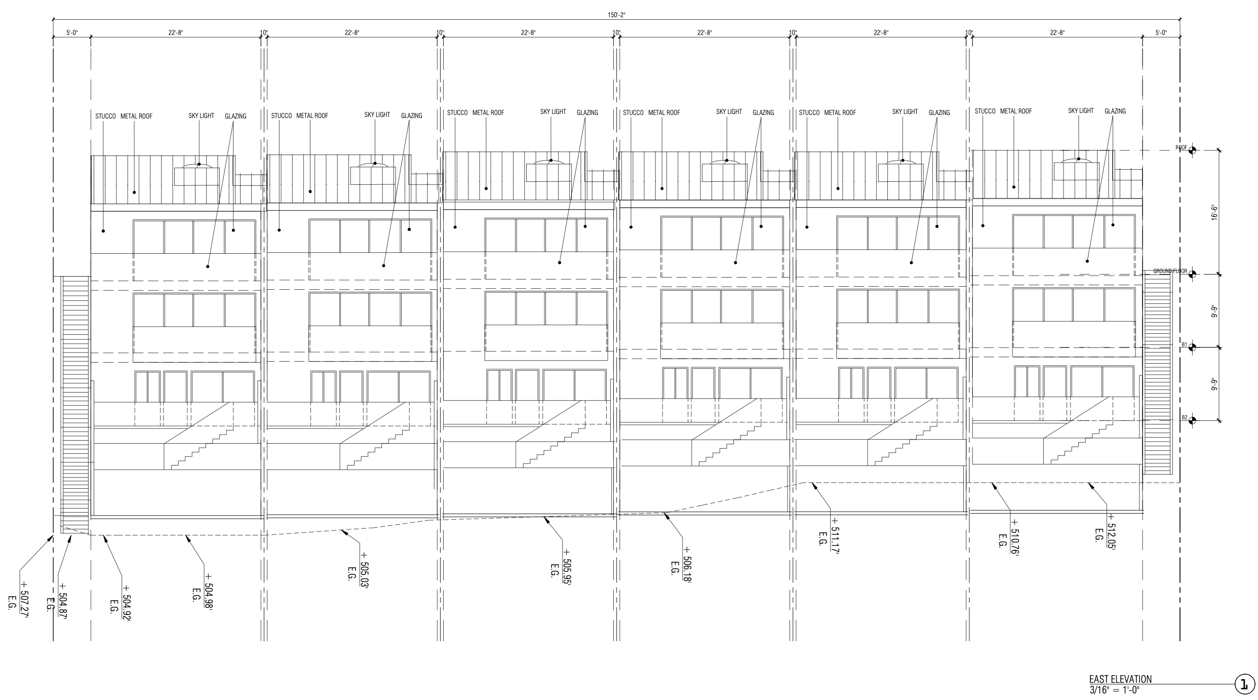 3724 North Randolph Avenue East Elevation