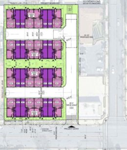 9903 Flower Street Site Plan