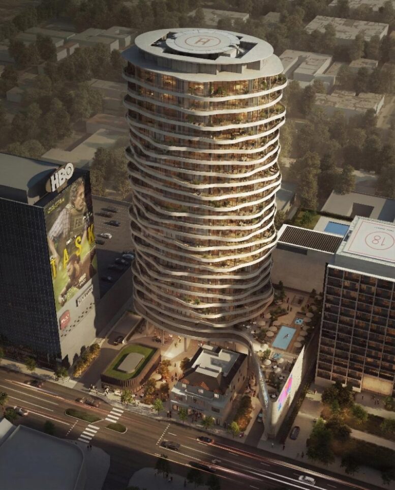 9034 Sunset Boulevard Facade