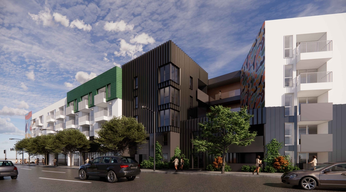 220 South Atlantic Boulevard Facade