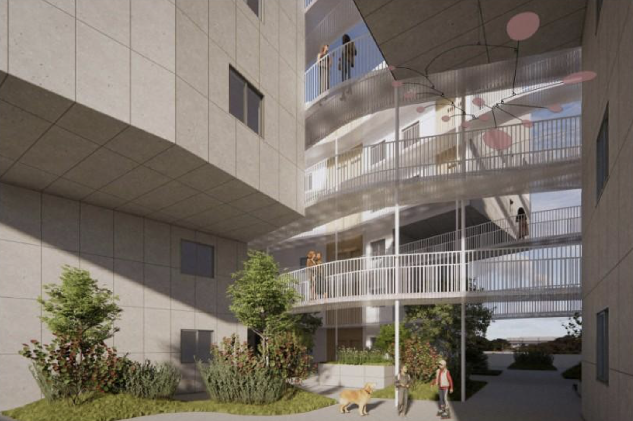 3475 Torrance Boulevard Courtyard