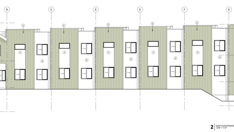 1467 West Ridge Way East Elevation Block A