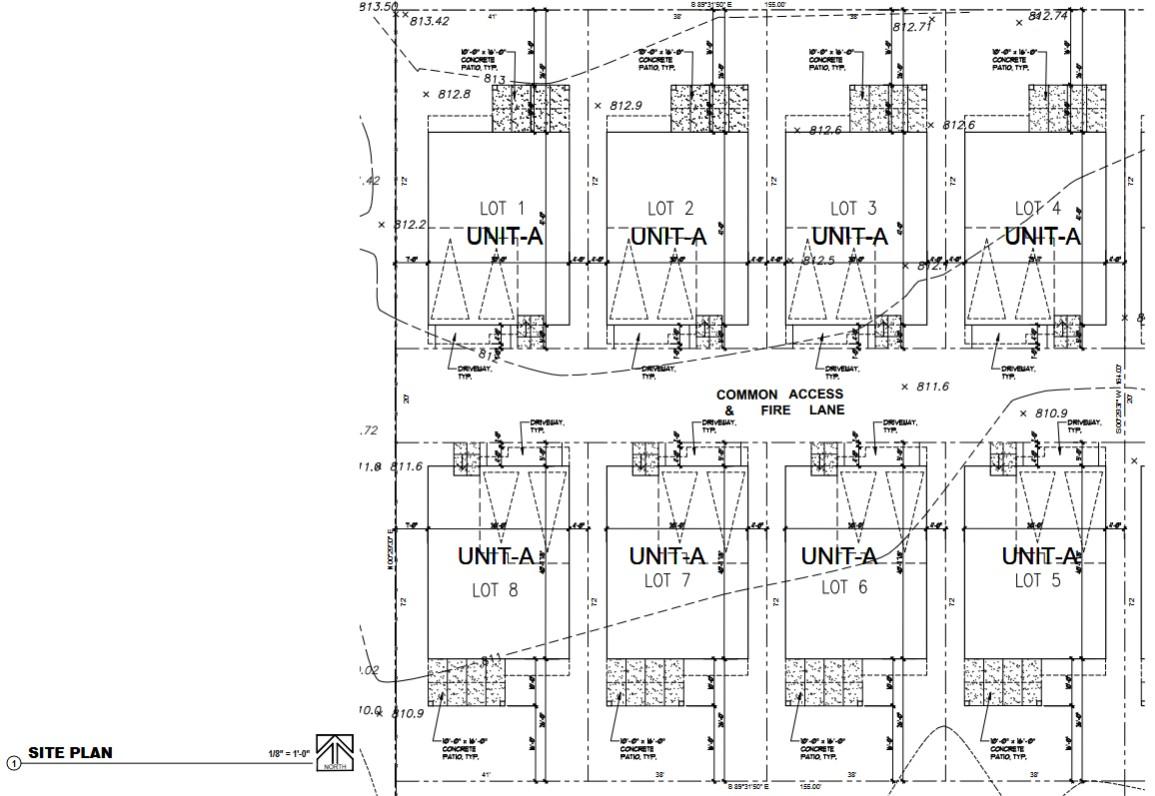 17545 Parthenia Street Site Plan