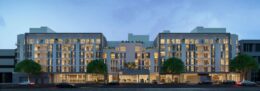 55 North La Cienega Boulevard Facade