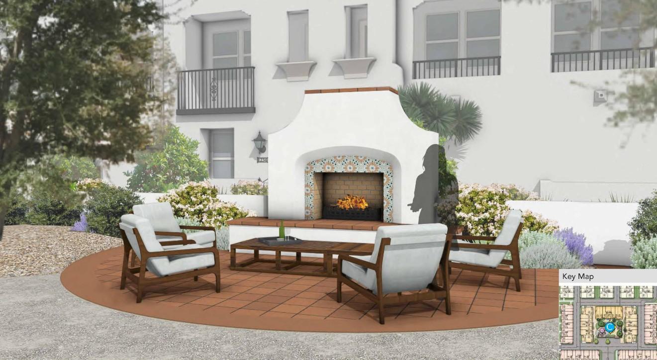 824 South Gladys Avenue Outdoor Common Area