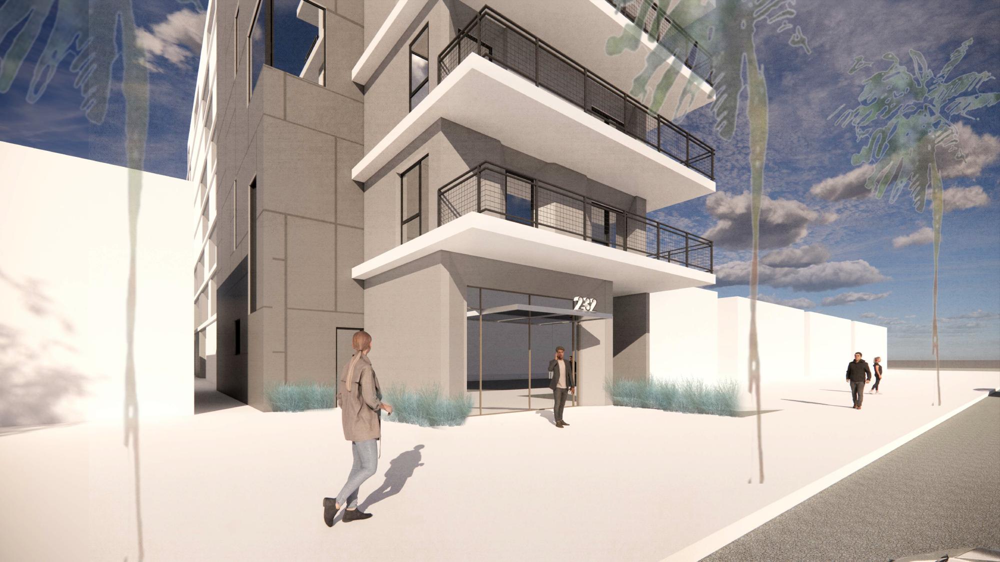 232 South Tower Drive Facade