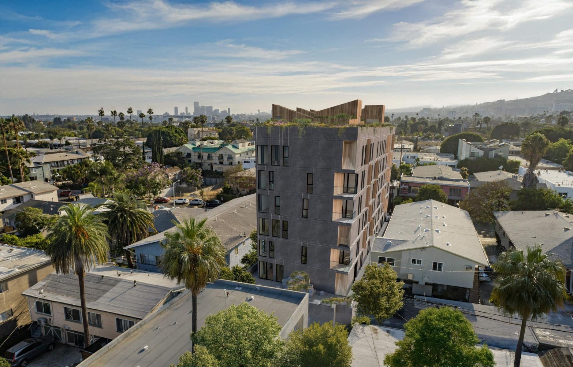 1030 North Sierra Bonita Avenue View