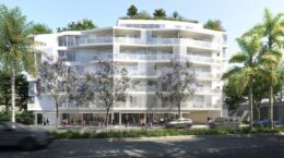 8025 Santa Monica Boulevard Facade