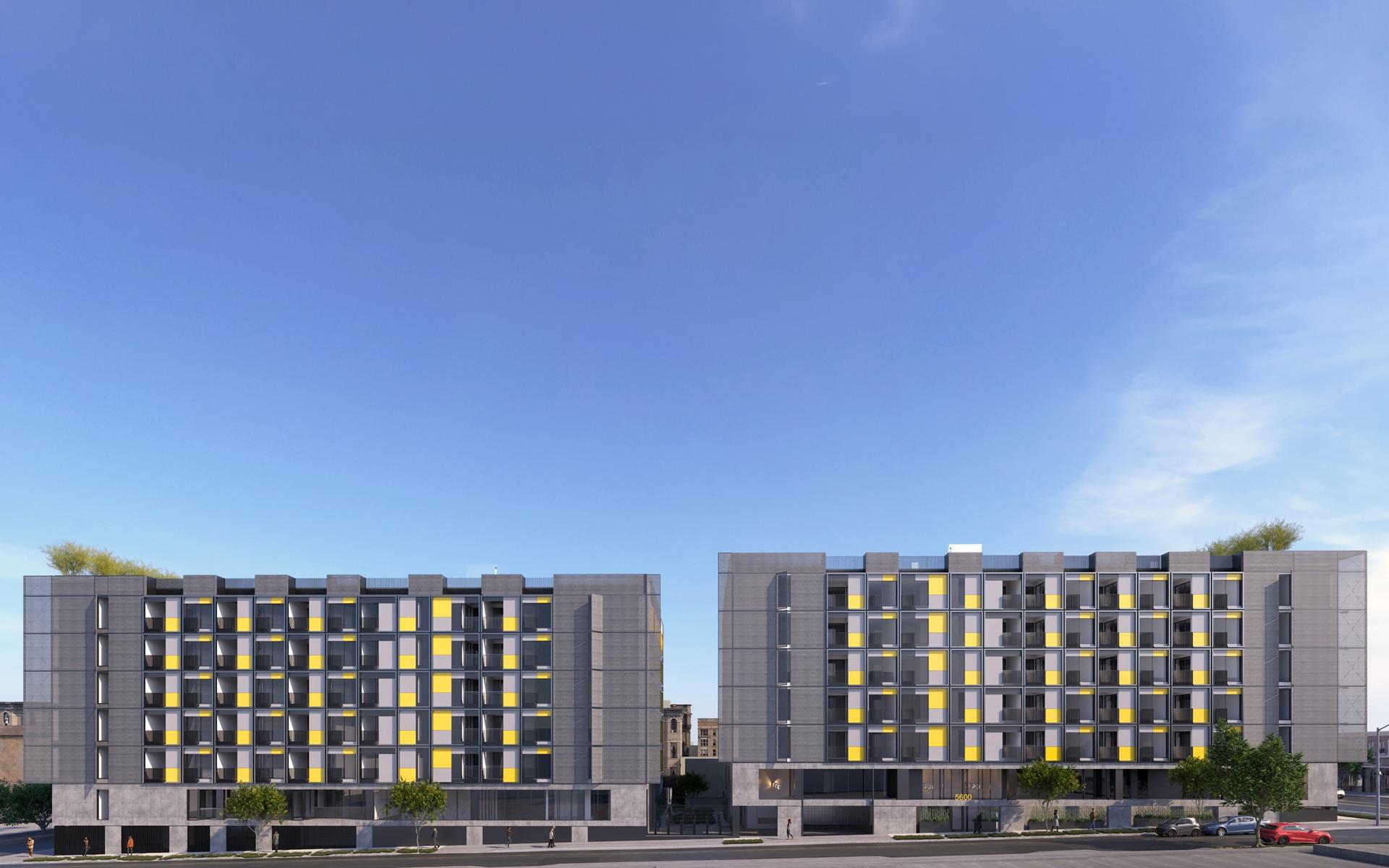 5600 Hollywood Boulevard Facade
